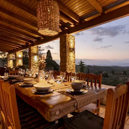 Marrone Splendid Seaview Villa Markopoulon Oropou